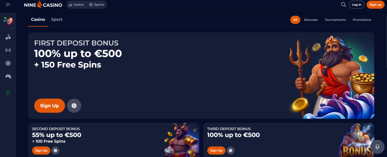 Nine Casino screenshot 3