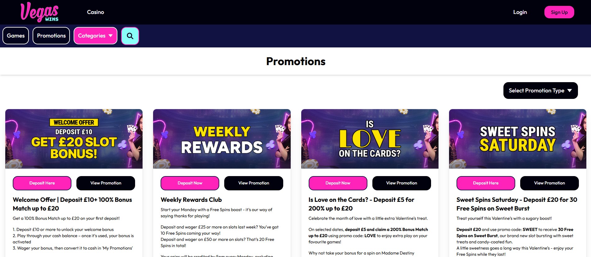 Vegas Wins screenshot 3