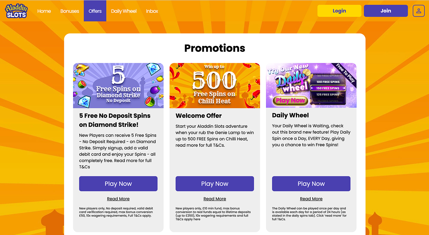 Aladdin Slots screenshot 3