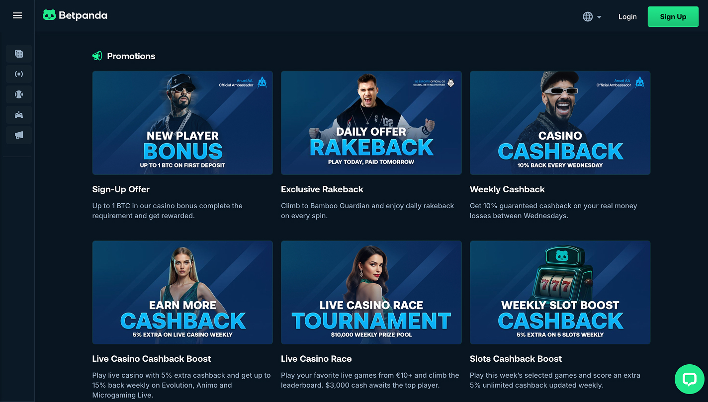 Betpanda.io screenshot 3