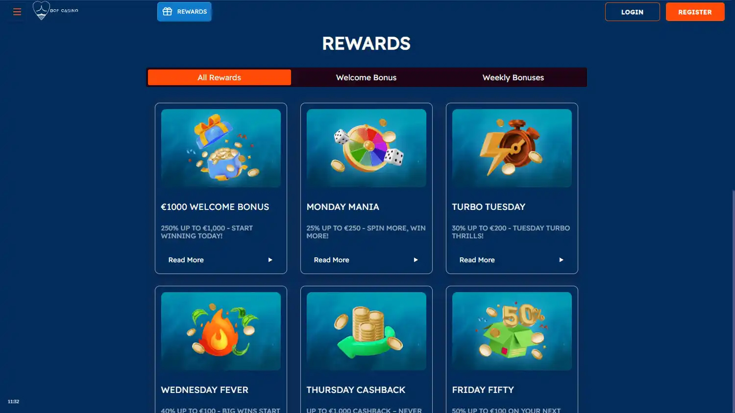 Bof Casino screenshot 3