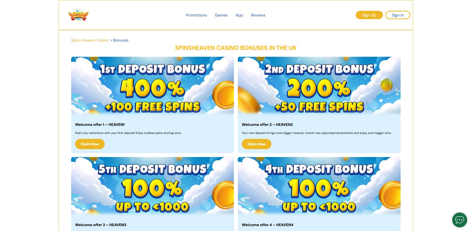 Spins Heaven screenshot 3