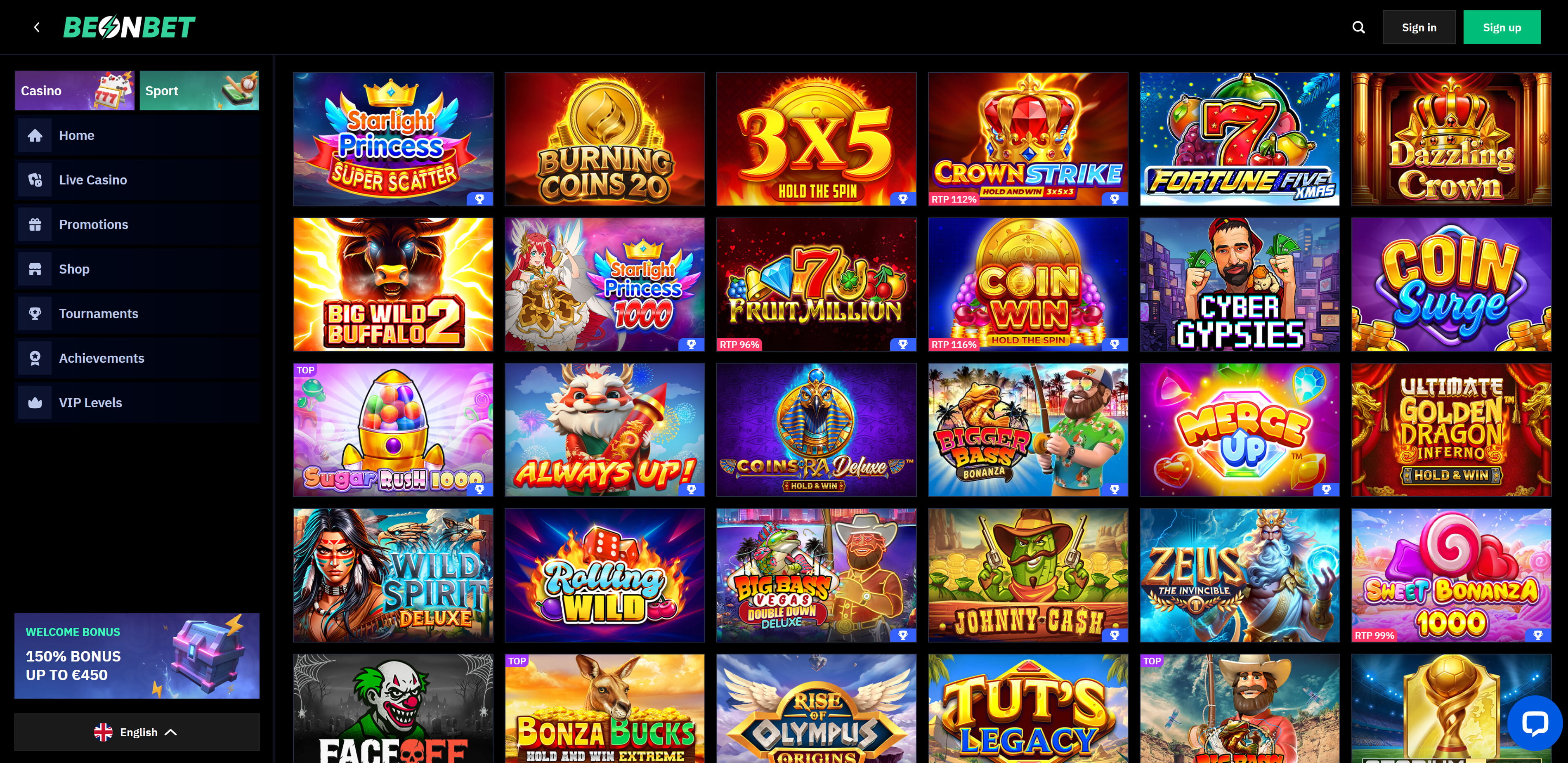 BeonBet screenshot 3