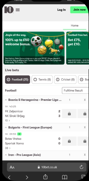 10bet screenshot 4