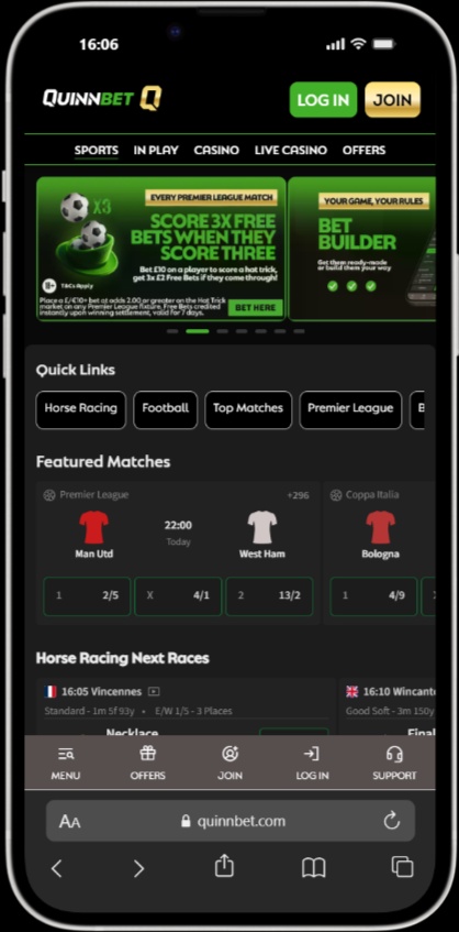 QuinnBet screenshot 4