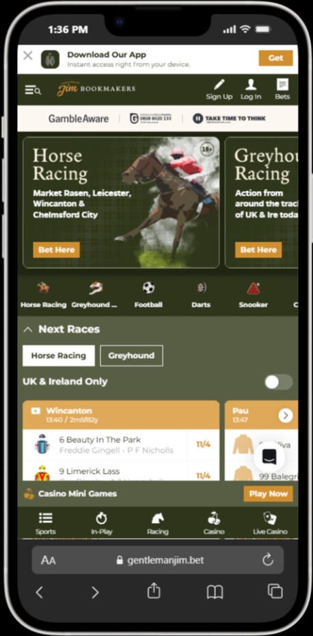 Gentleman Jim screenshot 4