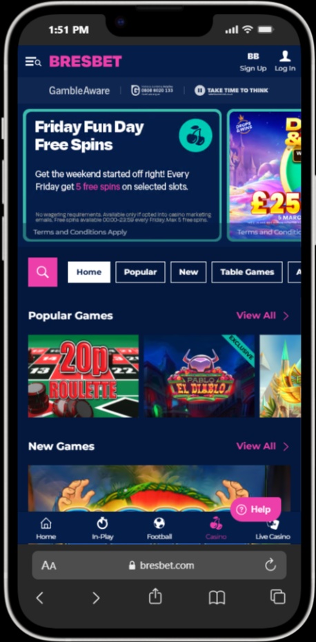 Bresbet screenshot 4