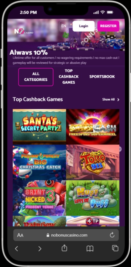 No Bonus Casino screenshot 4