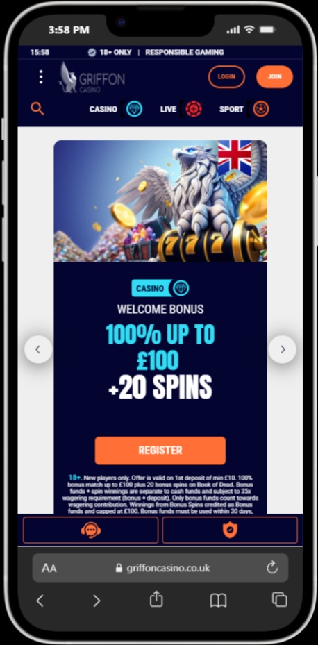 Griffon Casino screenshot 4