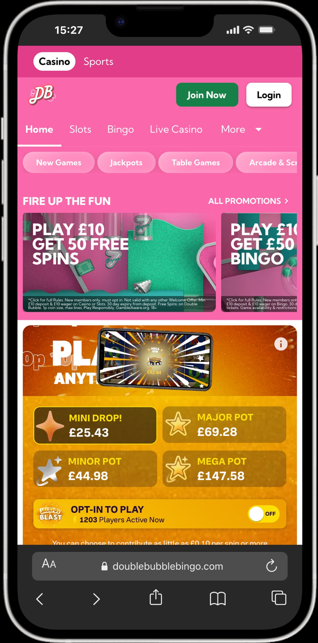 Double Bubble Bingo screenshot 4