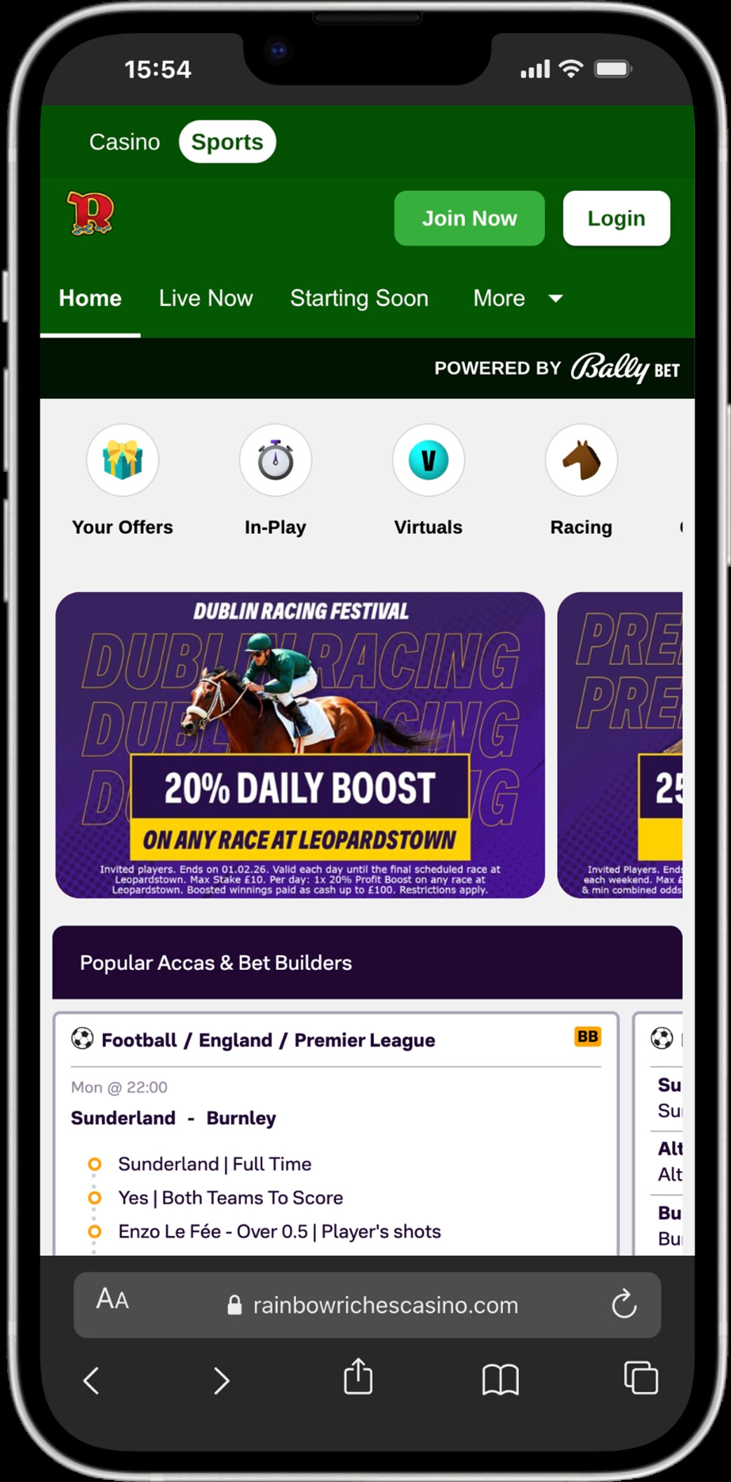 Rainbow Riches Casino screenshot 4