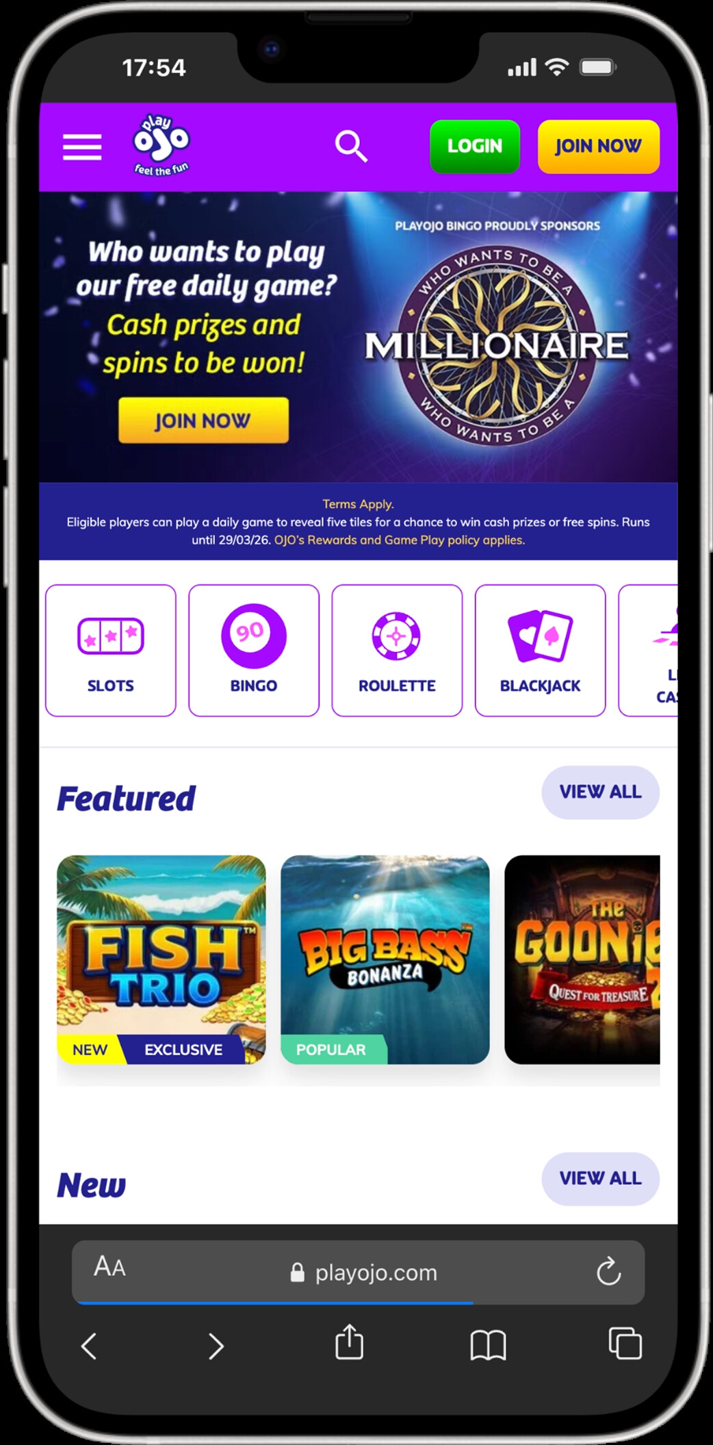 PlayOJO screenshot 4