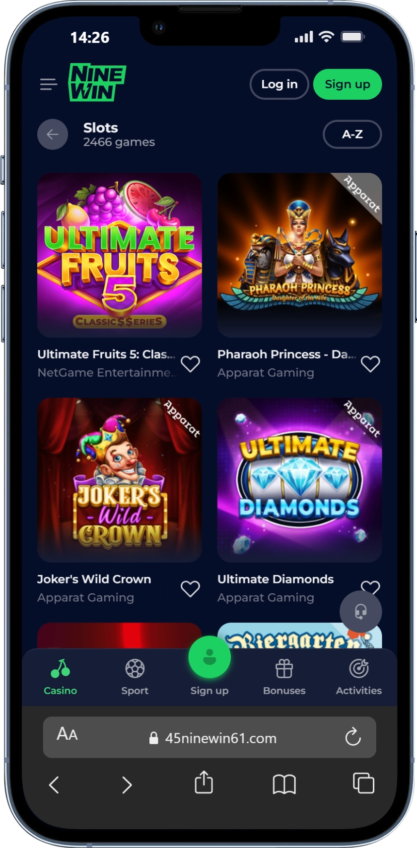 NineWin screenshot 4