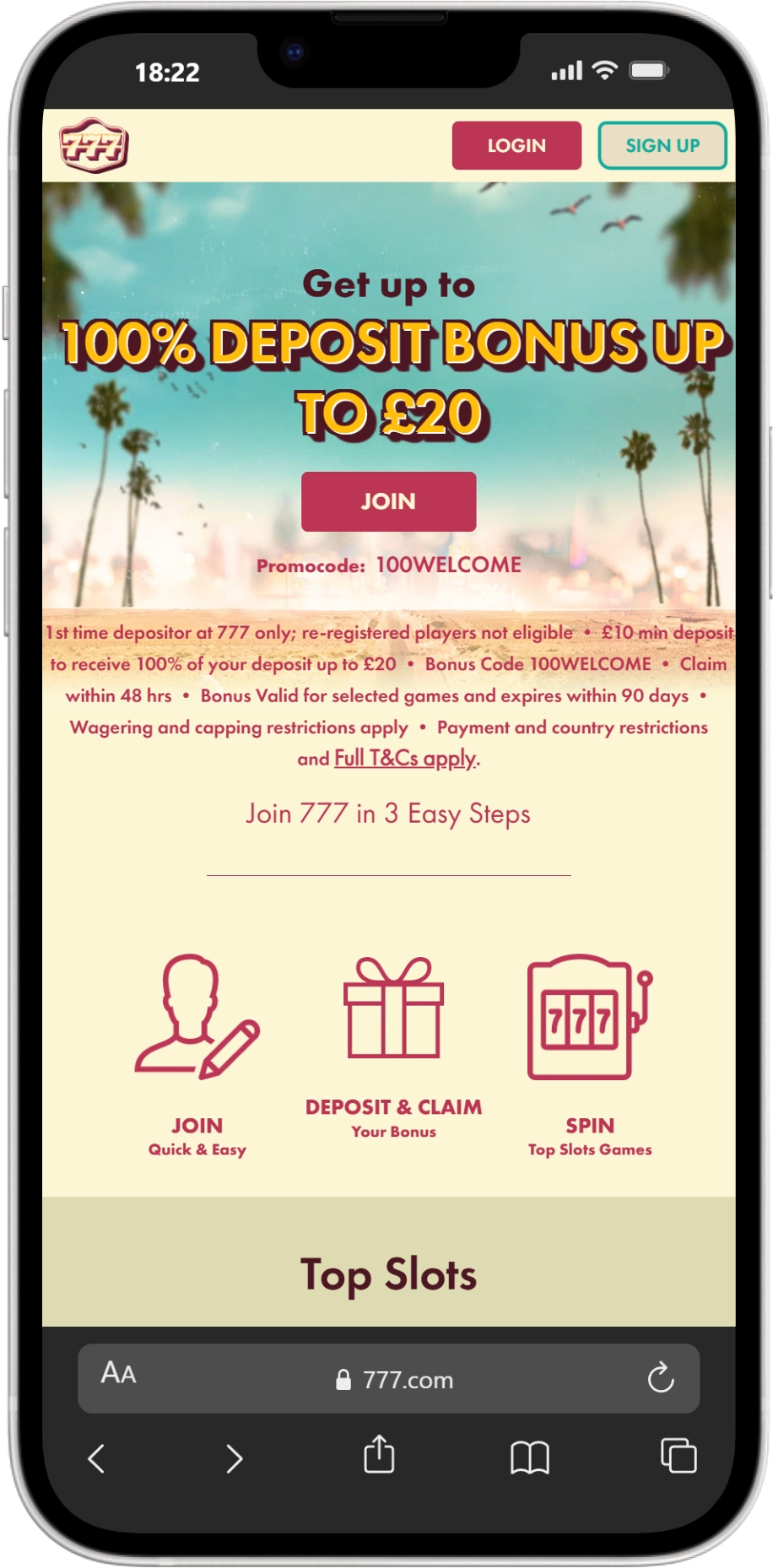 777 Casino screenshot 4