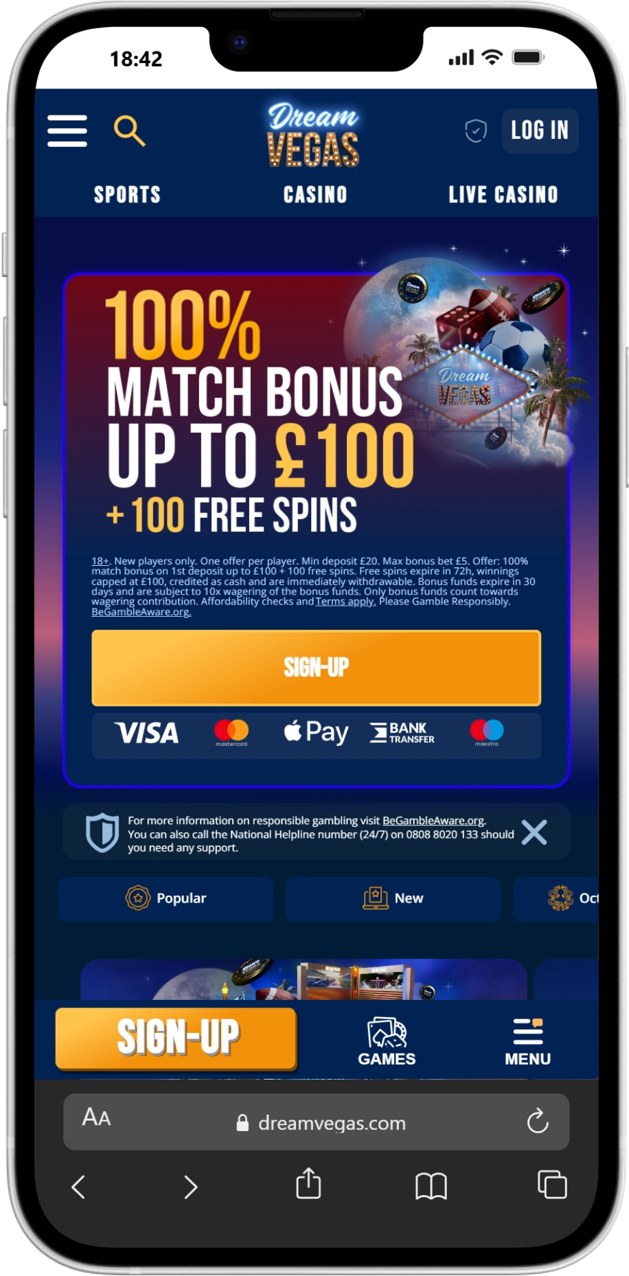 Dream Vegas screenshot 4