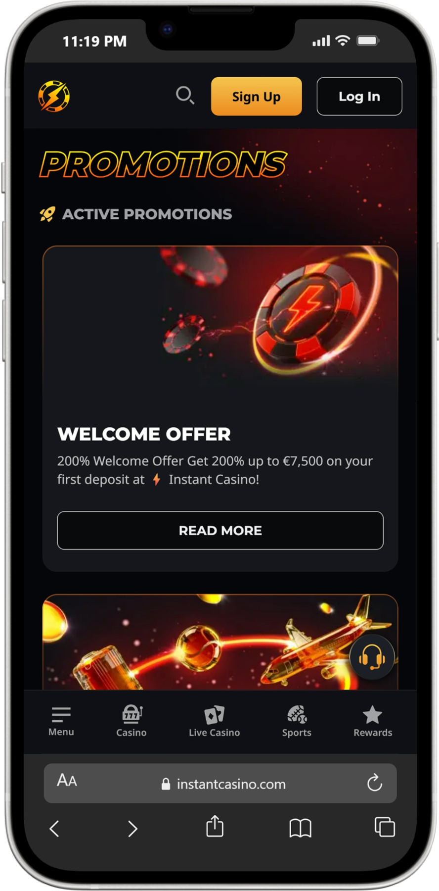 Instant Casino screenshot 4