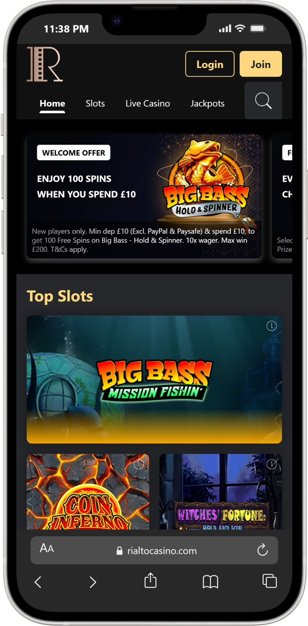 Rialto Casino screenshot 4