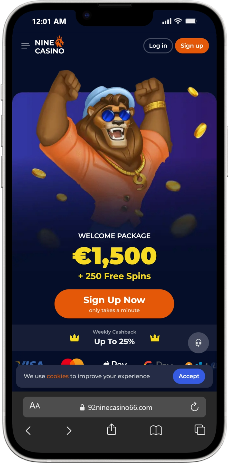 Nine Casino screenshot 4