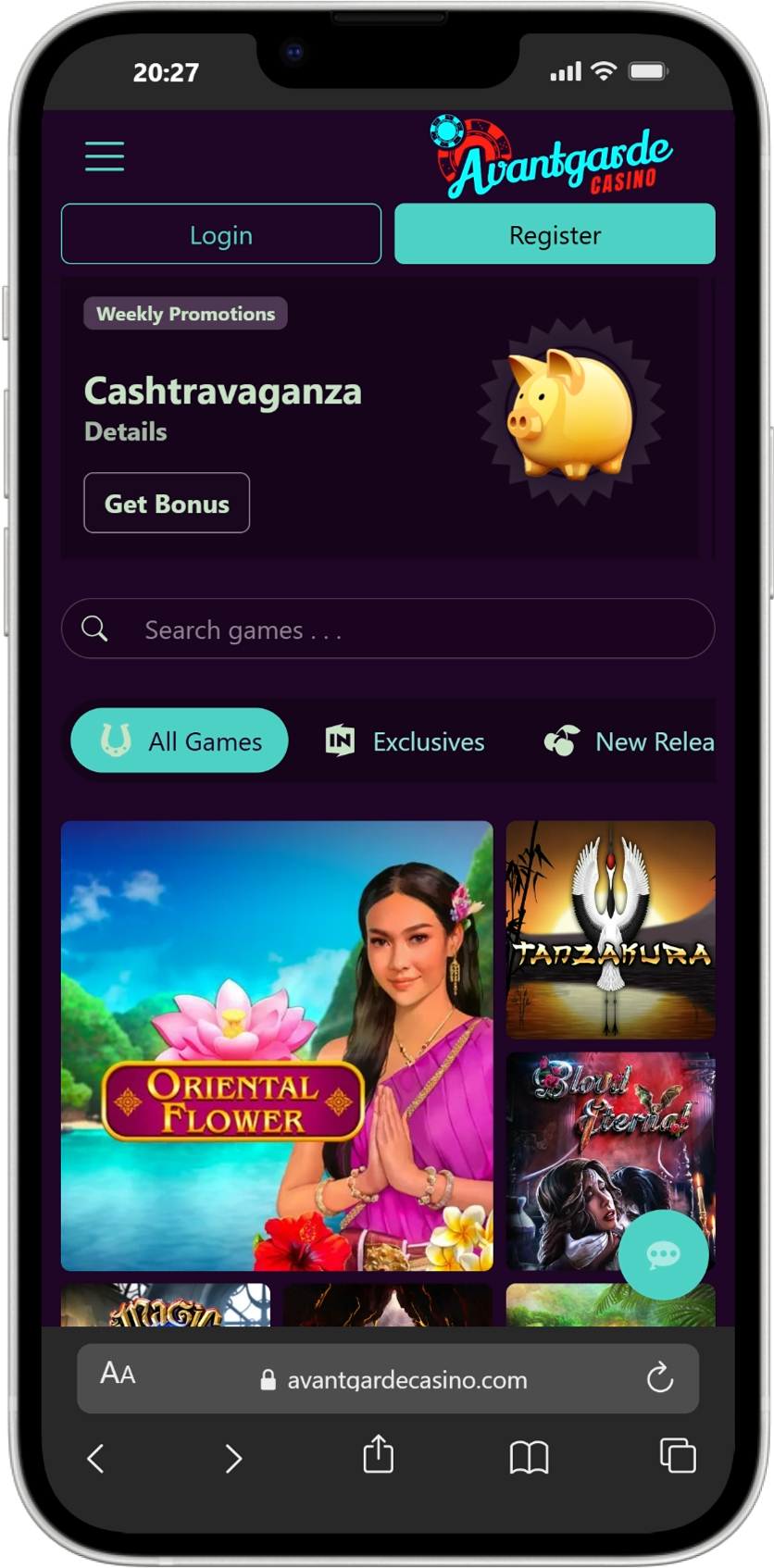 Avantgarde Casino screenshot 4