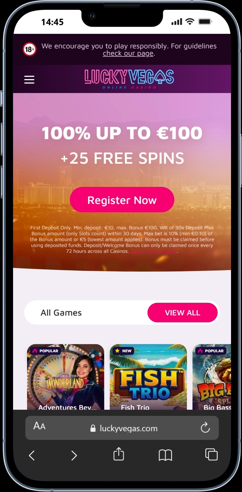 Lucky Vegas screenshot 4