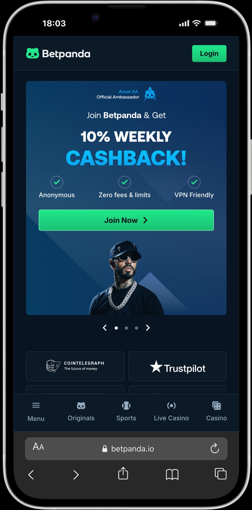 Betpanda.io screenshot 4