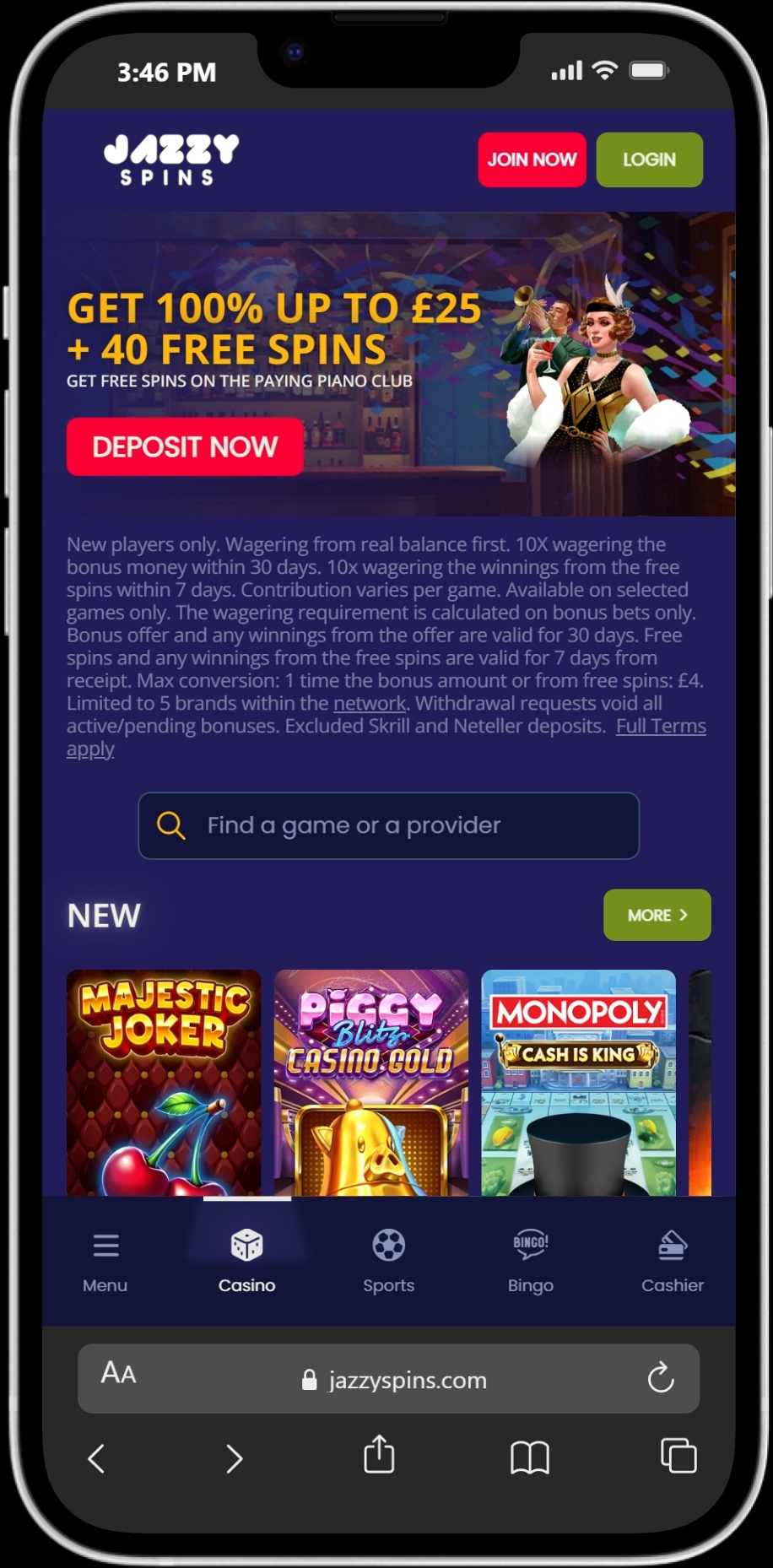 Jazzy Spins screenshot 4