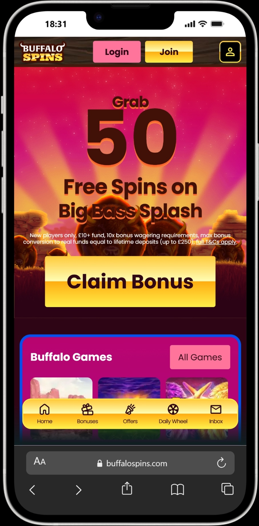 Buffalo Spins screenshot 4