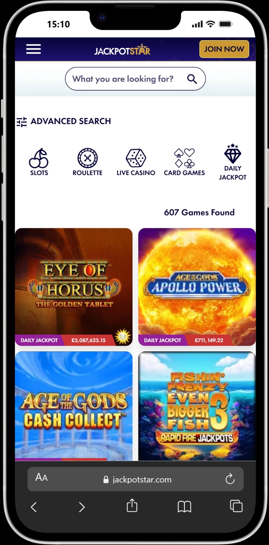 JackpotStar screenshot 4