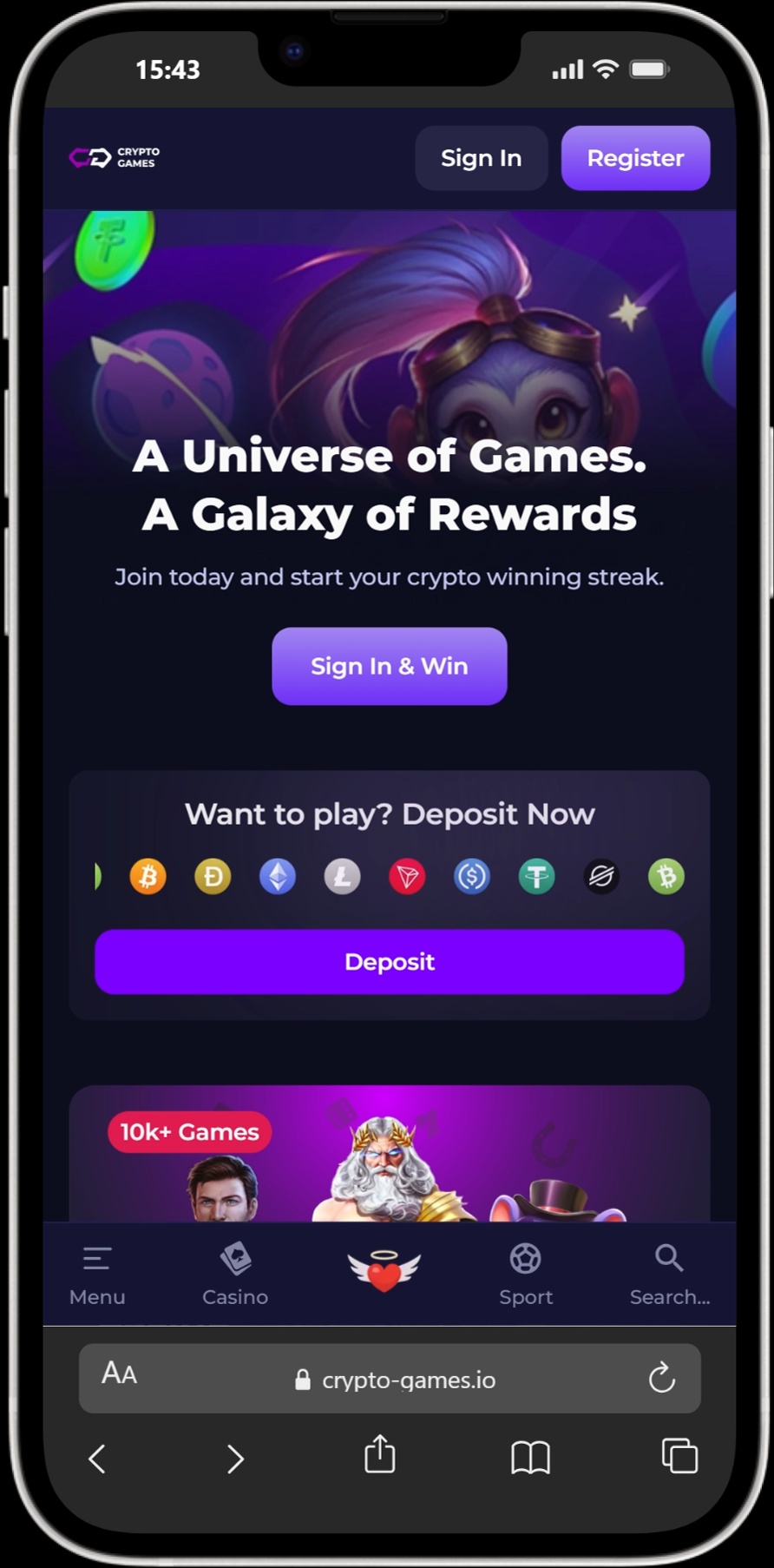 Crypto-games screenshot 4