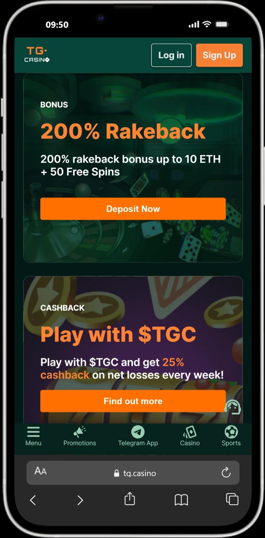 TG Casino screenshot 4