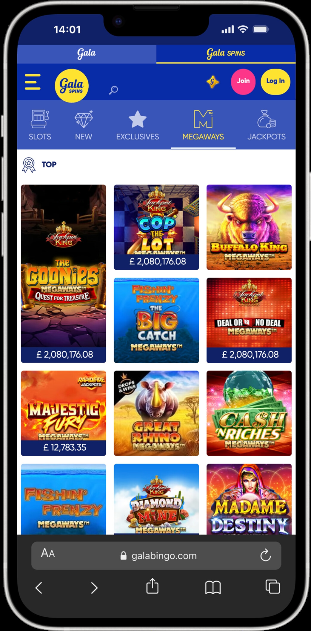 Gala Bingo screenshot 5