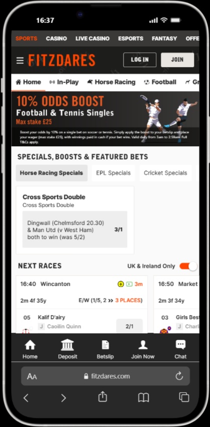 Fitzdares screenshot 5