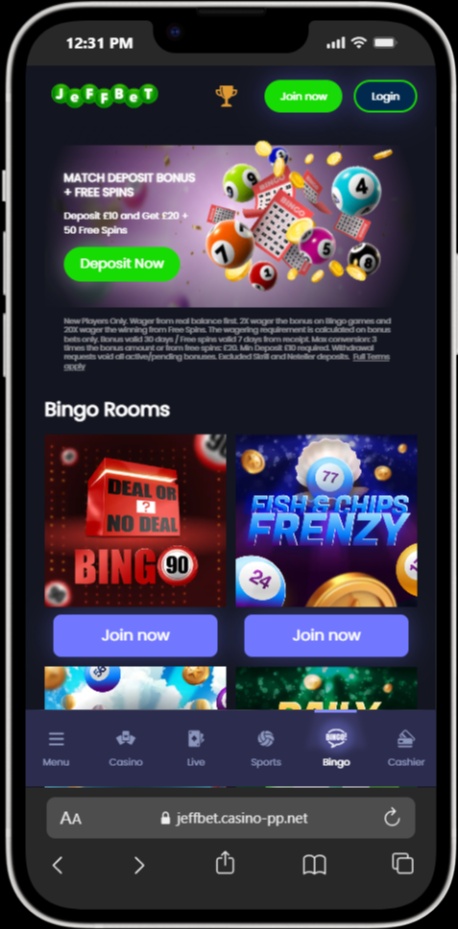 Jeffbet screenshot 5