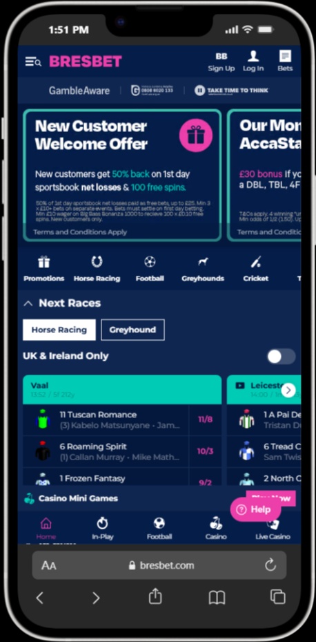 Bresbet screenshot 5