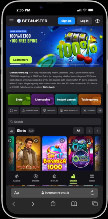 Betmaster screenshot 5