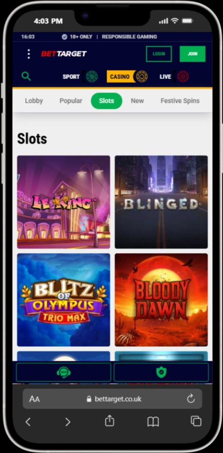 BetTarget screenshot 5