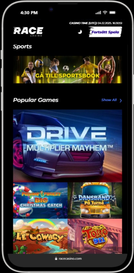 Race Casino screenshot 5