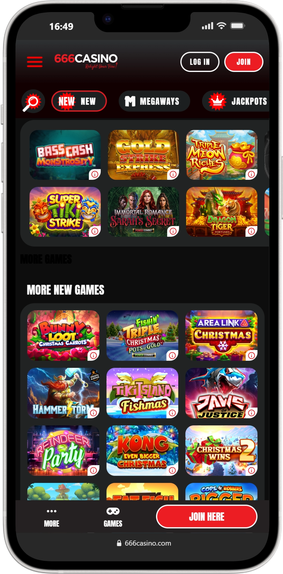 666 Casino screenshot 5