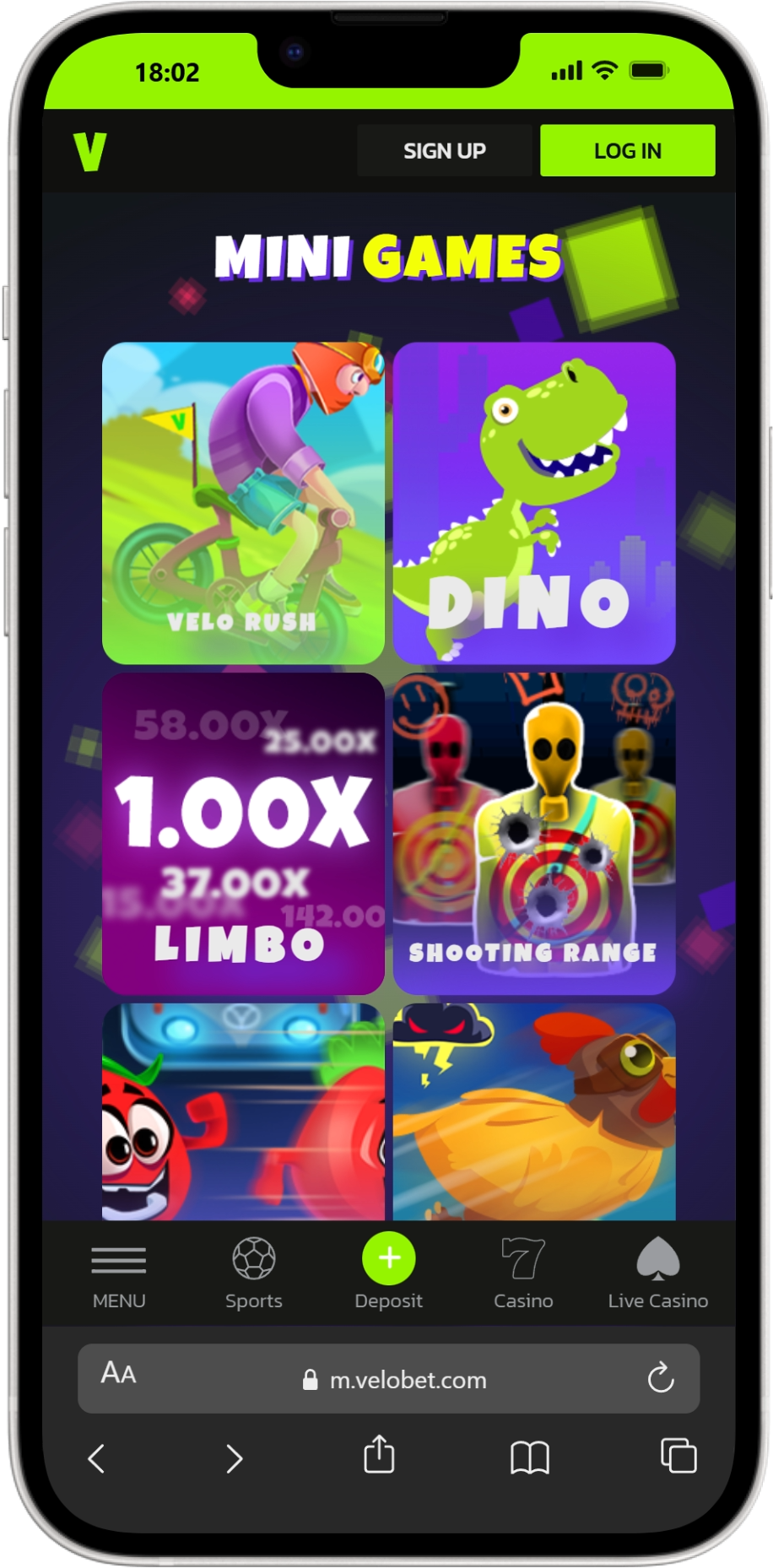 Velobet screenshot 5