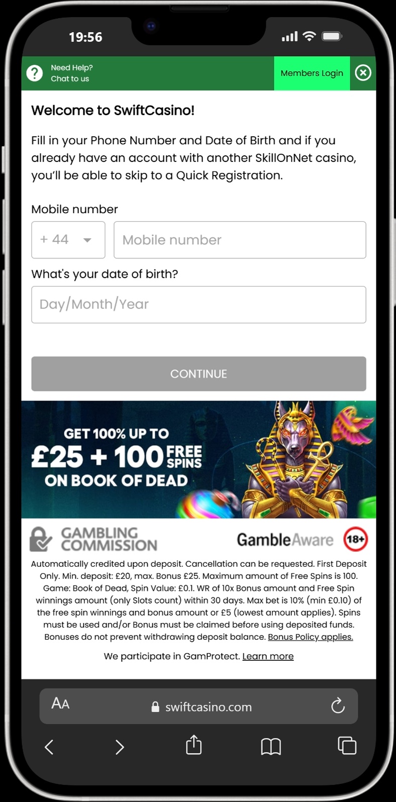 Swift Casino screenshot 6