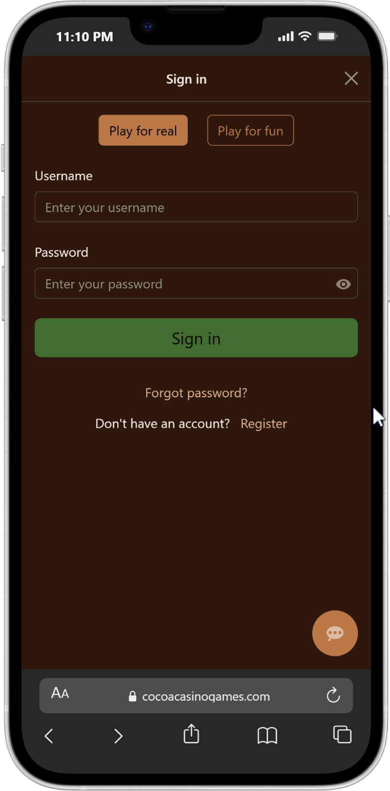 Cocoa Casino screenshot 6