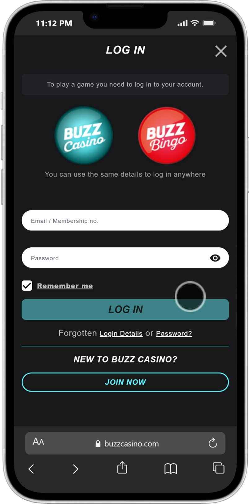 Buzz Casino screenshot 6