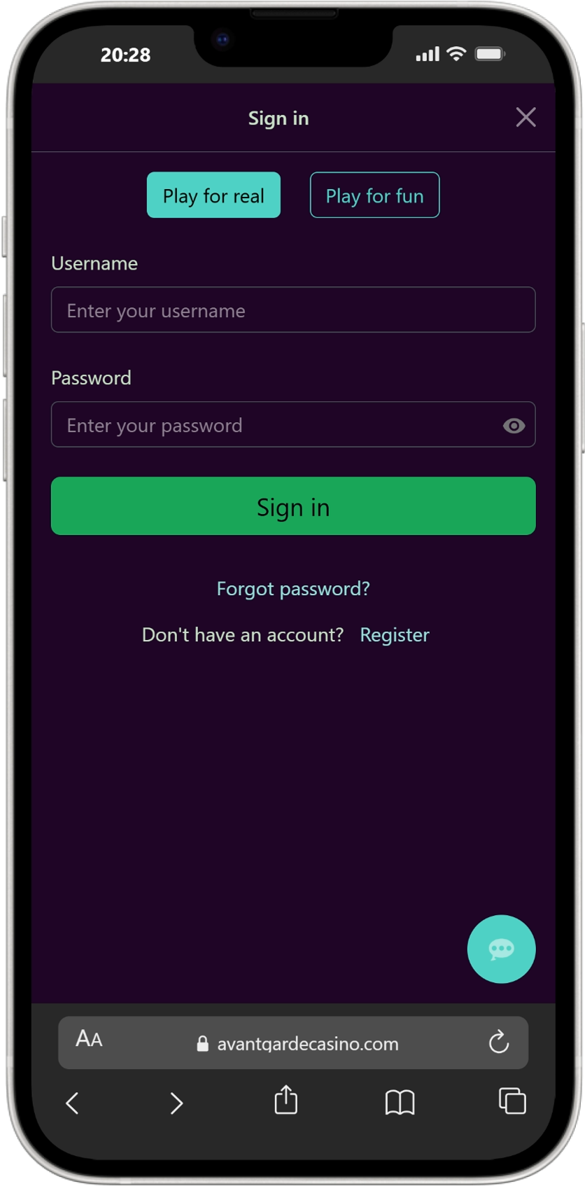 Avantgarde Casino screenshot 6