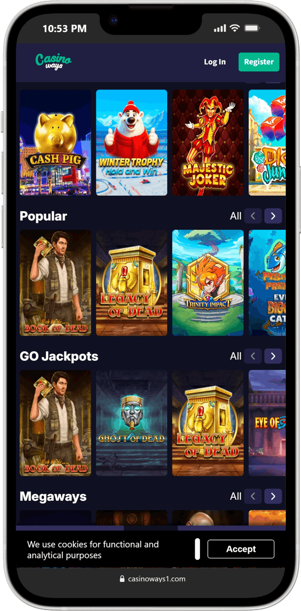 CasinoWays screenshot 4