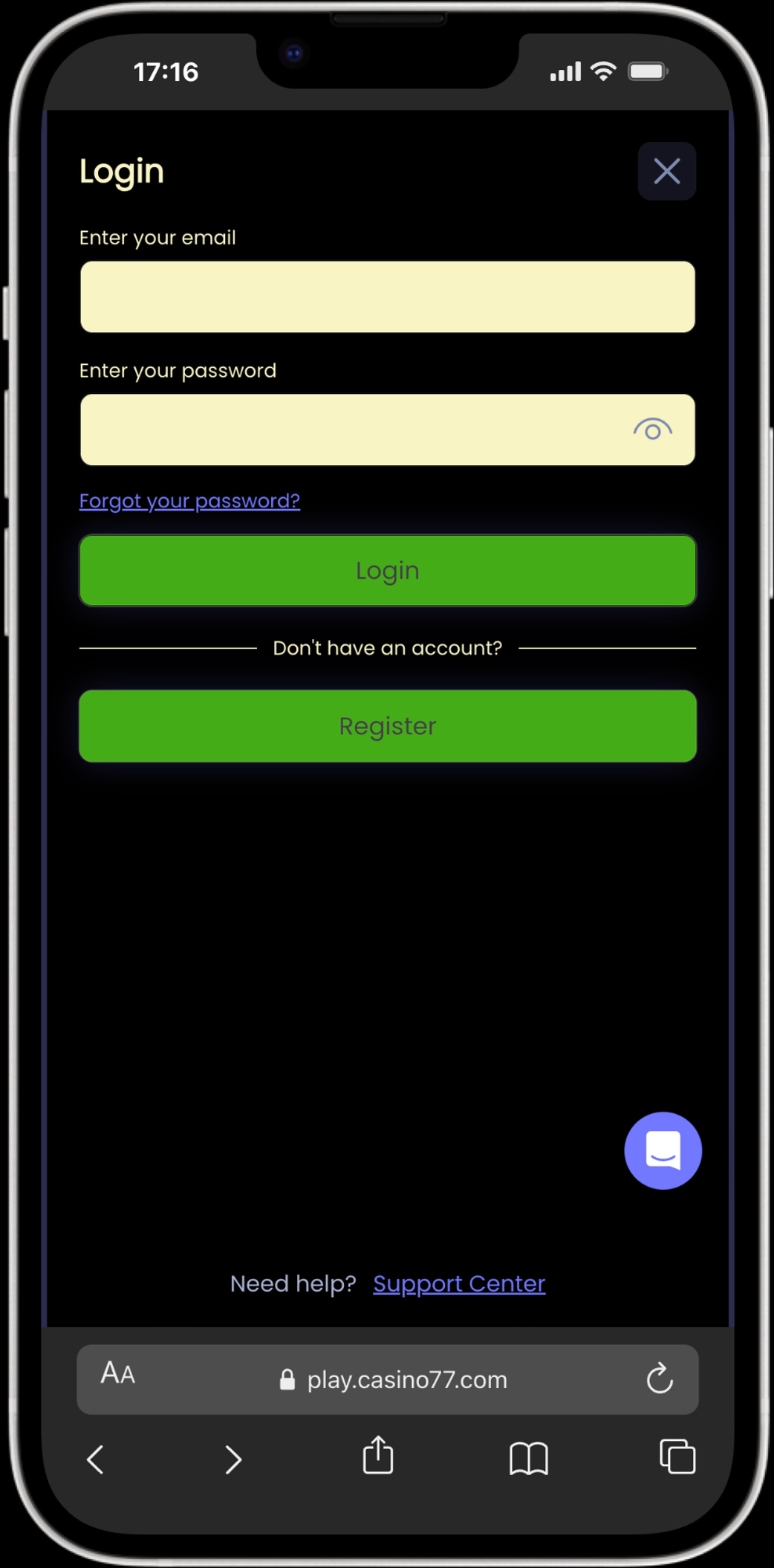 Casino77 screenshot 6