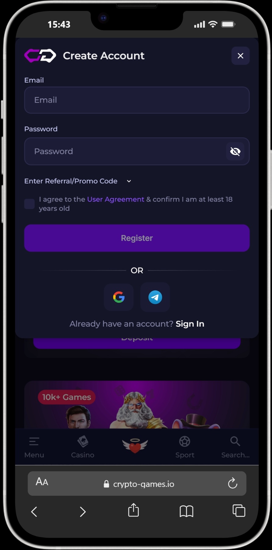 Crypto-games screenshot 6