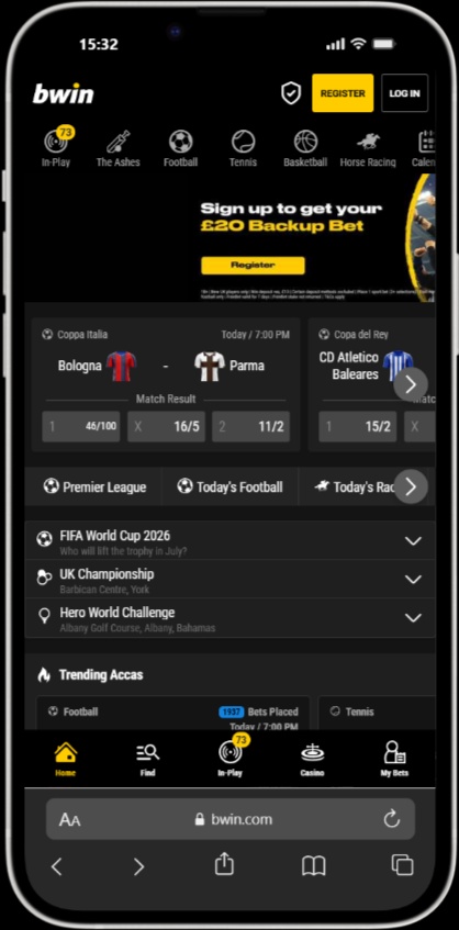 bwin screenshot 6