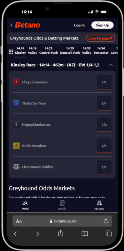 Betano screenshot 6