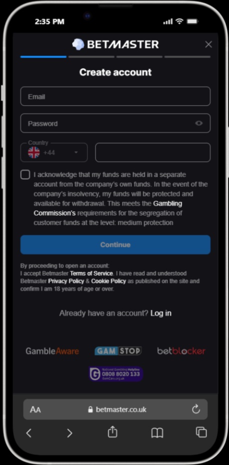 Betmaster screenshot 6