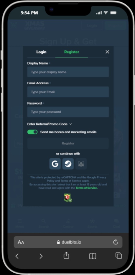 Duelbits screenshot 6